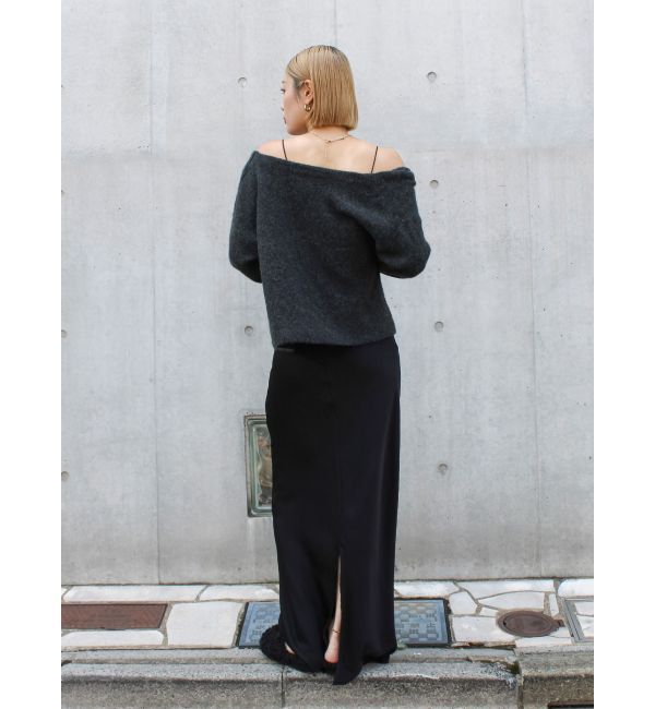 Ungrid「サテンフレアスカート」|スカート|