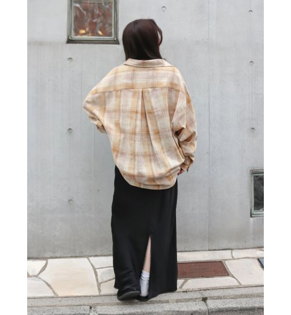 Ungrid「サテンフレアスカート」|スカート|