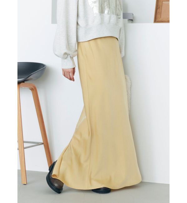 Ungrid「サテンフレアスカート」|スカート|