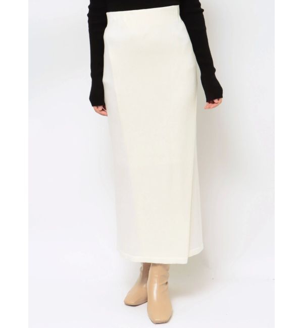 LAGUNAMOON「ラップデザインタイトニットスカート」|ニット・セーター|