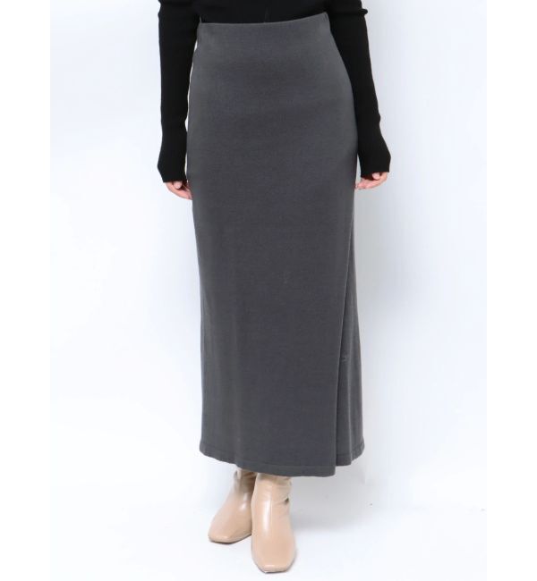 LAGUNAMOON「ラップデザインタイトニットスカート」|ニット・セーター|