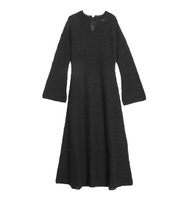 LAGUNAMOON「ダイヤパターンモヘヤニットワンピース」|ワンピース|