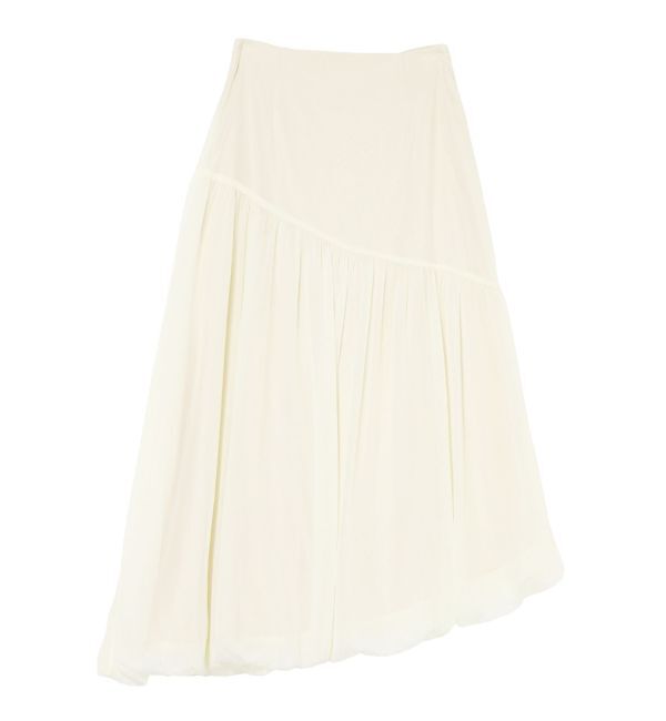 LAGUNAMOON「アシメ切替シアーバルーンスカート」|スカート|