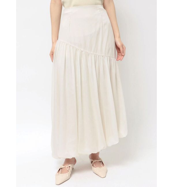 LAGUNAMOON「アシメ切替シアーバルーンスカート」|スカート|