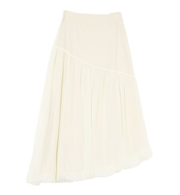 LAGUNAMOON「アシメ切替シアーバルーンスカート」|スカート|