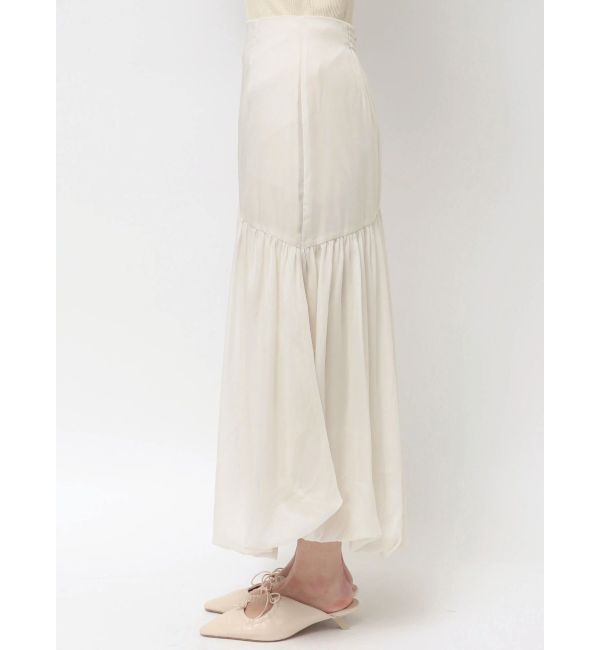 LAGUNAMOON「アシメ切替シアーバルーンスカート」|スカート|