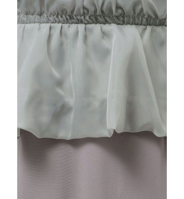 LAGUNAMOON「LADYシフォンペプラムドレス」|ドレス|