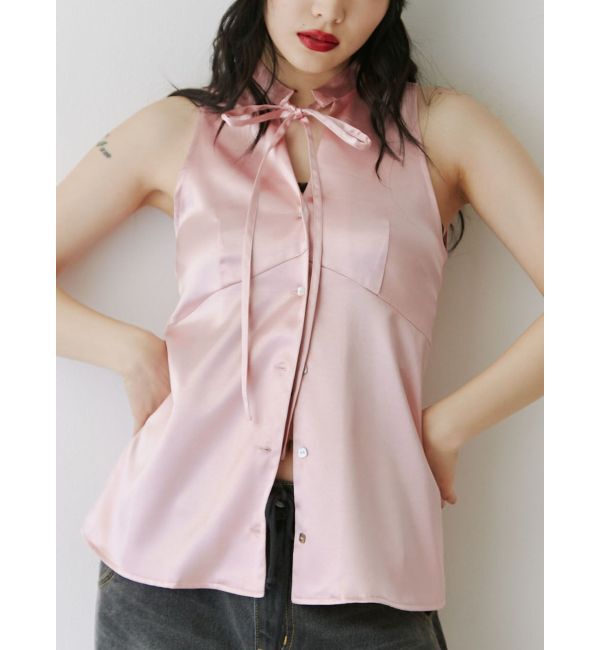 jouetie「フロントリボンアメスリブラウス」|シャツ・ブラウス|