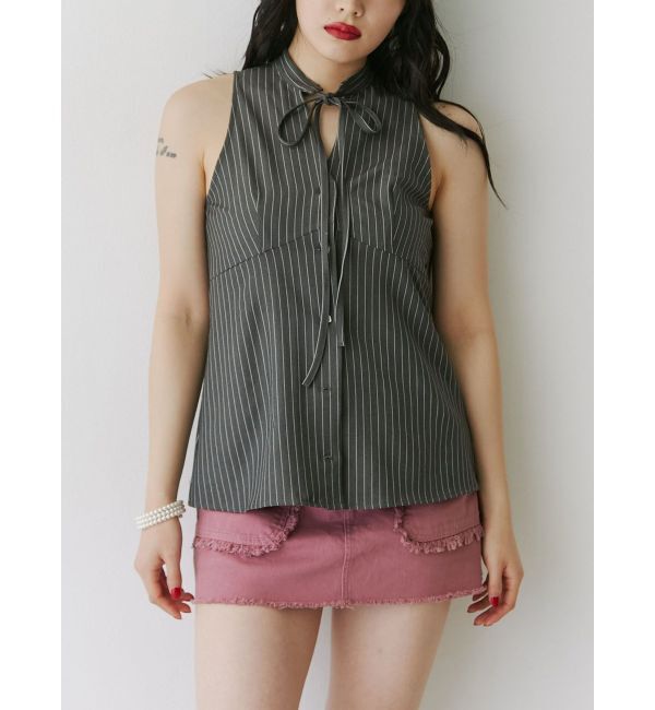 jouetie「フロントリボンアメスリブラウス」|シャツ・ブラウス|