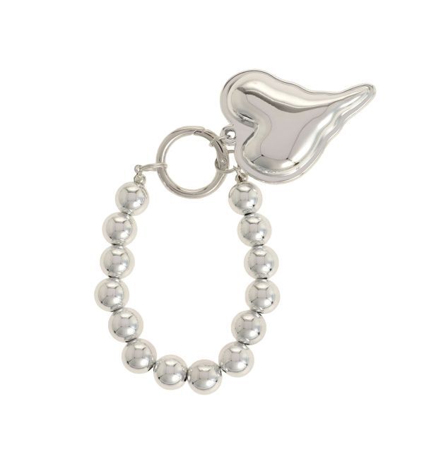 jouetie「ハートモチーフビーズチャーム」|チャーム・キーホルダー|