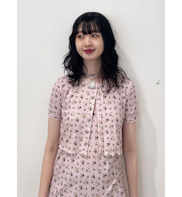 jouetie「ランジェリーフラワーキャミワンピース【セット対応】」|ワンピース|