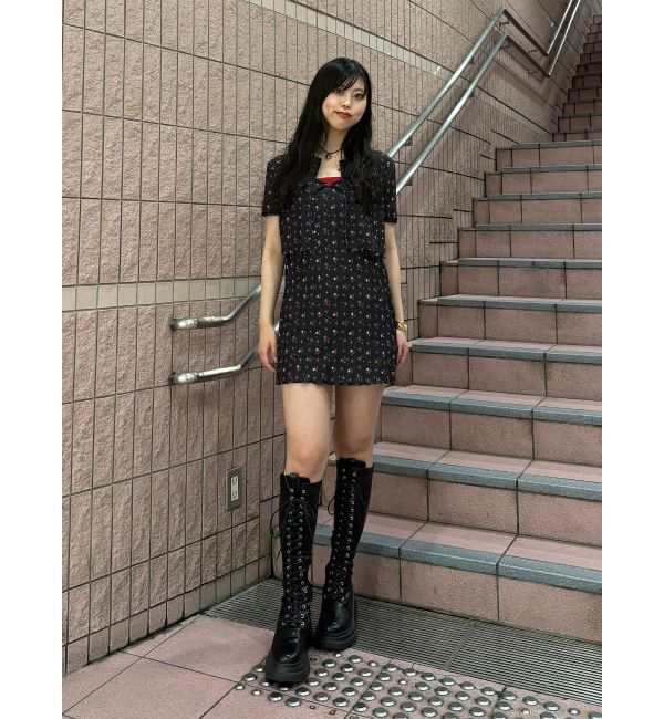 jouetie「ランジェリーフラワーキャミワンピース【セット対応】」|ワンピース|