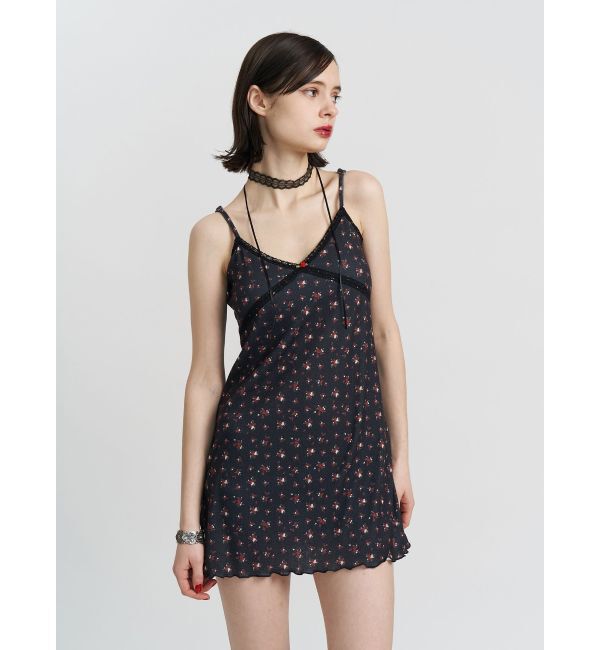 jouetie「ランジェリーフラワーキャミワンピース【セット対応】」|ワンピース|