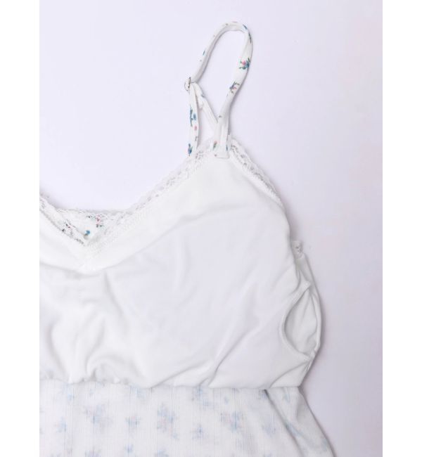 jouetie「ランジェリーフラワーキャミワンピース【セット対応】」|ワンピース|