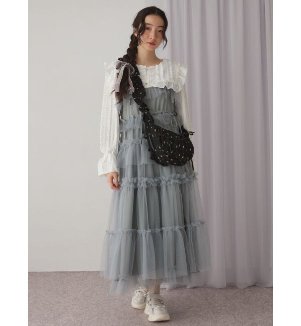 merry jenny「flowerクロスボディバッグ」|ショルダー・メッセンジャー|