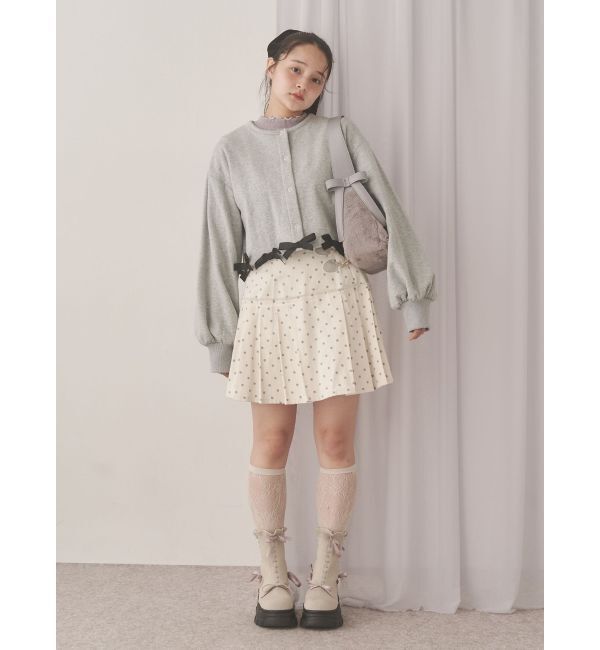 merry jenny「Dream Garden-tulip ribbon lace tote」|トートバッグ|