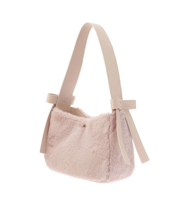 merry jenny「Dream Garden-tulip ribbon lace tote」|トートバッグ|
