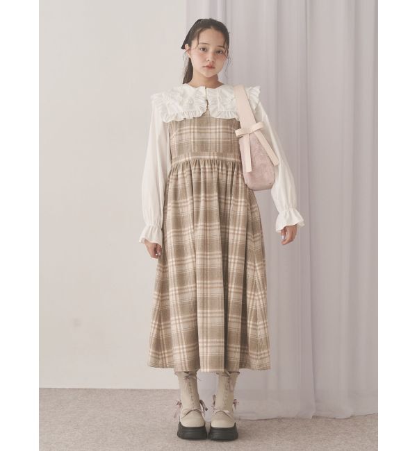 merry jenny「Dream Garden-tulip ribbon lace tote」|トートバッグ|