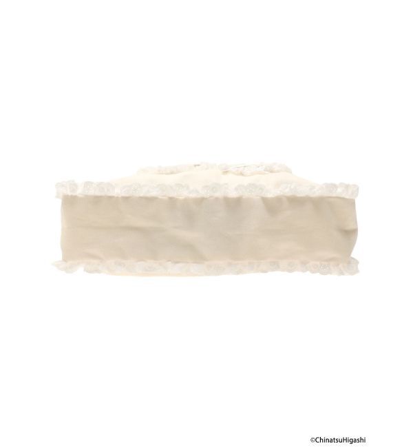 merry jenny「Dream Garden-tulip ribbon lace tote」|トートバッグ|