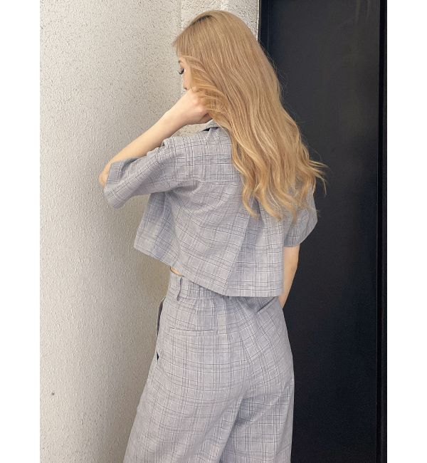 GYDA「クロップドOPENカラーシャツ」|シャツ・ブラウス|