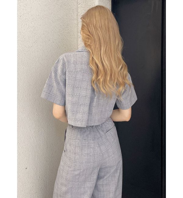 GYDA「クロップドOPENカラーシャツ」|シャツ・ブラウス|