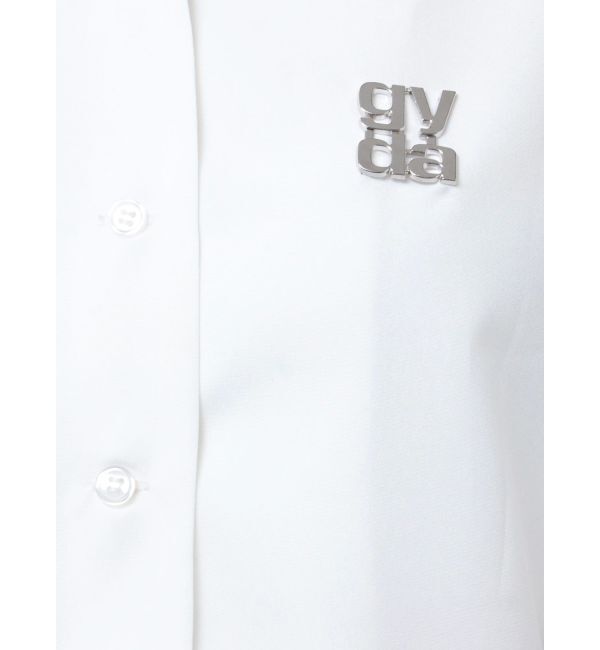 GYDA「クロップドOPENカラーシャツ」|シャツ・ブラウス|
