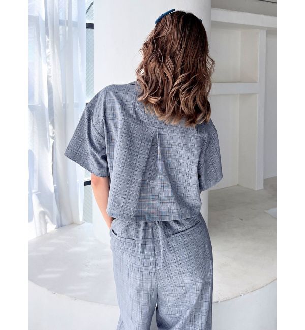 GYDA「クロップドOPENカラーシャツ」|シャツ・ブラウス|