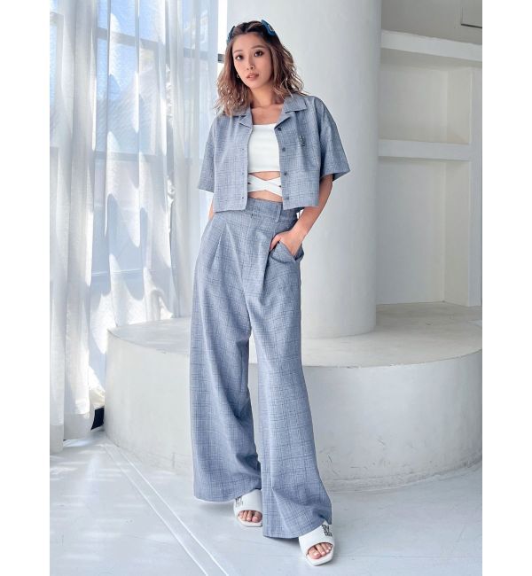 GYDA「クロップドOPENカラーシャツ」|シャツ・ブラウス|