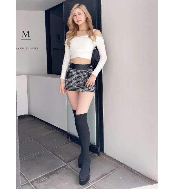 GYDA「カシュクールデザインオフショルトップス」|Tシャツ・カットソー|