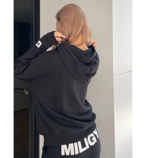 GYDA「MILIGY LOOSEスウェットパーカー」|パーカー|