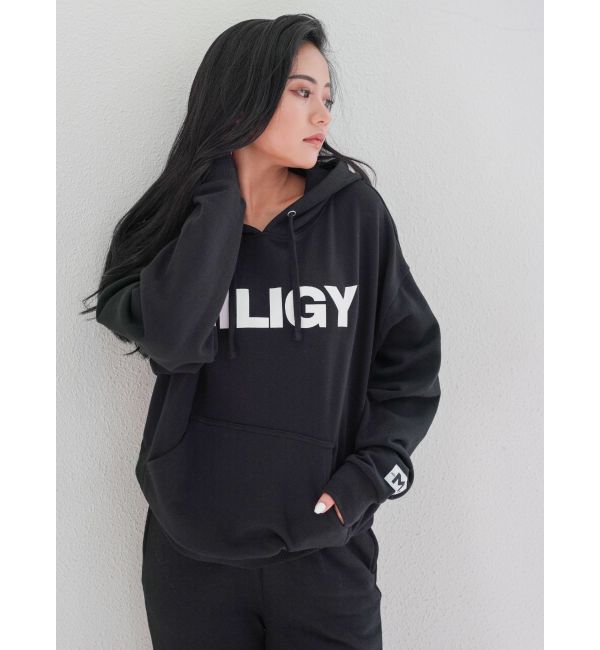 GYDA「MILIGY LOOSEスウェットパーカー」|パーカー|