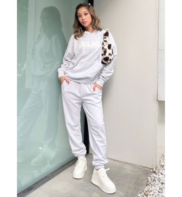 GYDA「MILIGY LOOSEスウェットパーカー」|パーカー|