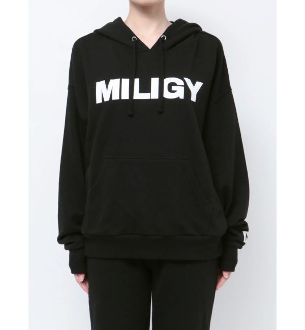 GYDA「MILIGY LOOSEスウェットパーカー」|パーカー|