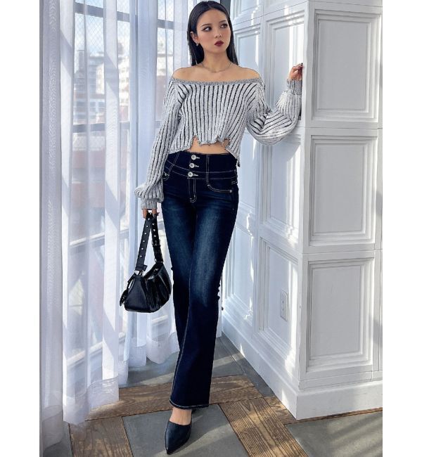 GYDA「Walkableポインテッドミュール」|パンプス|