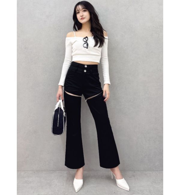 GYDA「Walkableポインテッドミュール」|パンプス|