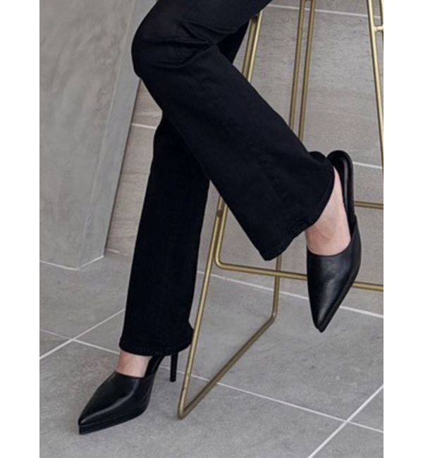 GYDA「Walkableポインテッドミュール」|パンプス|