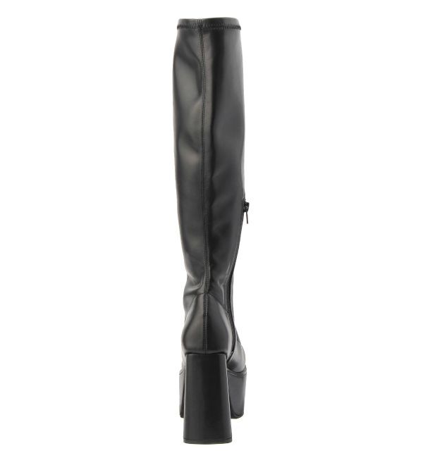 GYDA「ストレッチチャンキーブーツ」|ロングブーツ|