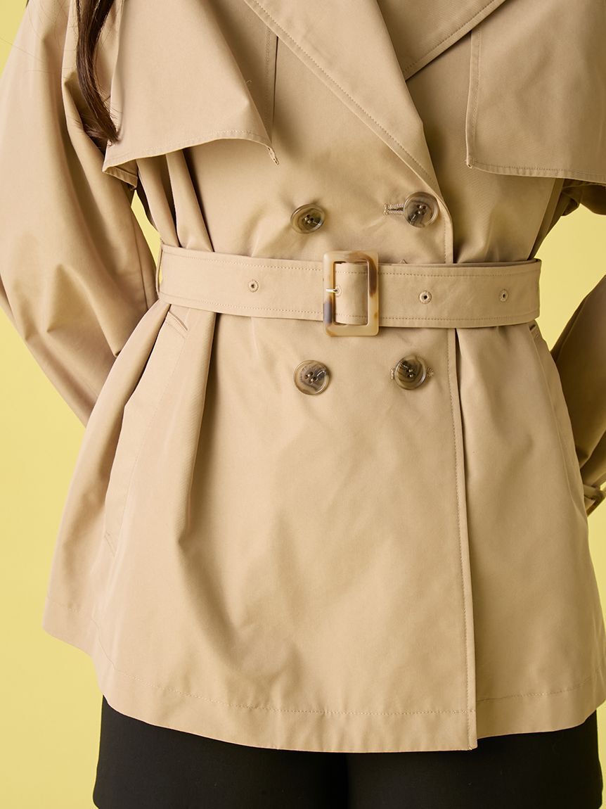 LILY BROWN「クラシックミドルトレンチコート」|トレンチコート|