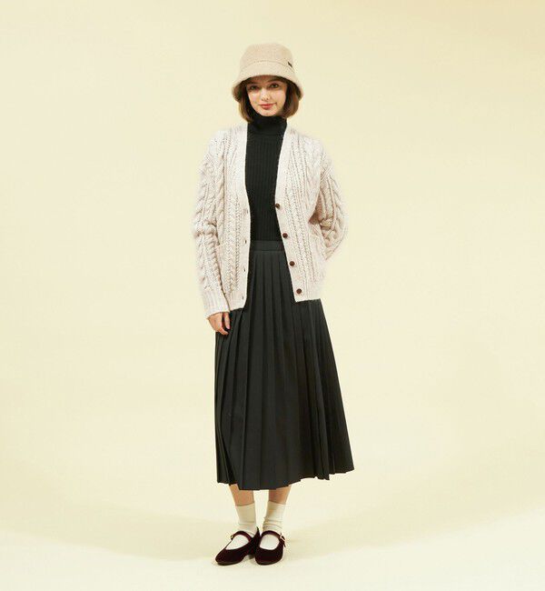 MACKINTOSH PHILOSOPHY「グロッシーツイルタックプリーツスカート」|スカート|