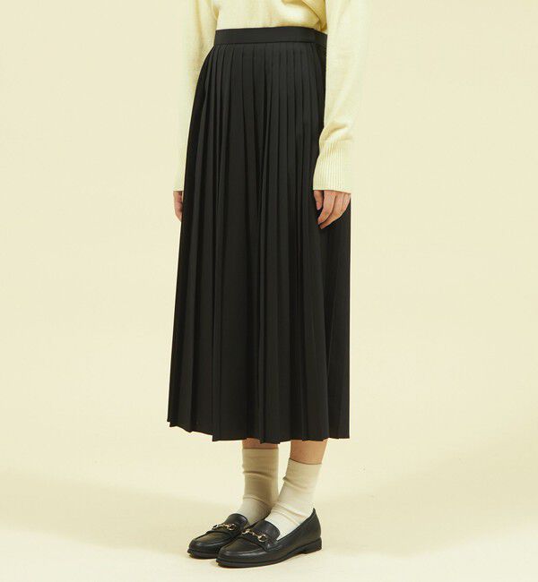 MACKINTOSH PHILOSOPHY「グロッシーツイルタックプリーツスカート」|スカート|