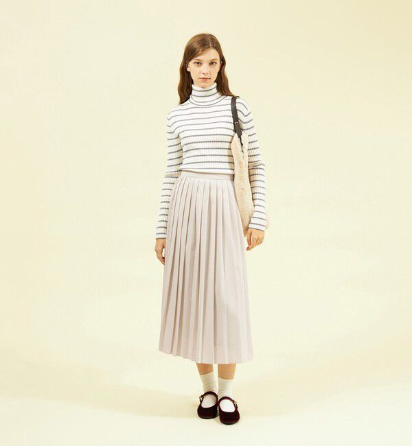 MACKINTOSH PHILOSOPHY「グロッシーツイルタックプリーツスカート」|スカート|