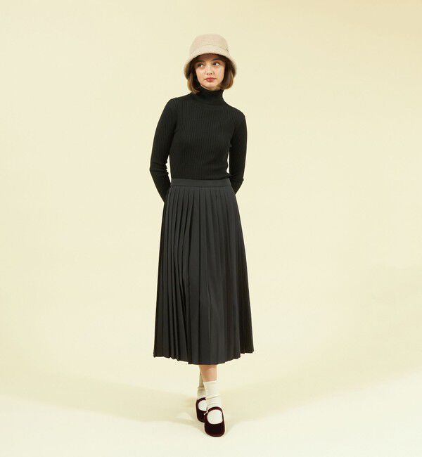 MACKINTOSH PHILOSOPHY「グロッシーツイルタックプリーツスカート」|スカート|