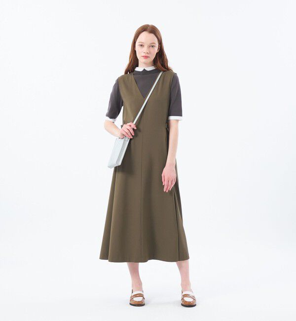 MACKINTOSH PHILOSOPHY「サイドベルテッドジャンパースカート」|ワンピース|