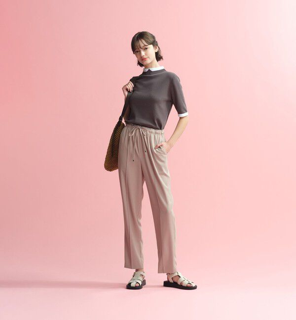 MACKINTOSH PHILOSOPHY「【Alby Easy Pants（アルビー イージーパンツ）】バックサテン」|その他|