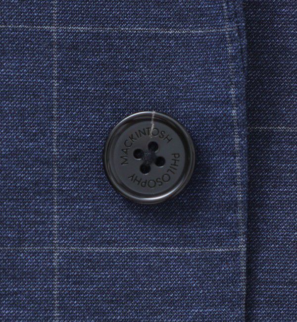 MACKINTOSH PHILOSOPHY「テーラードジャージー ジャケット ウインドペンプリント」|テーラードジャケット|