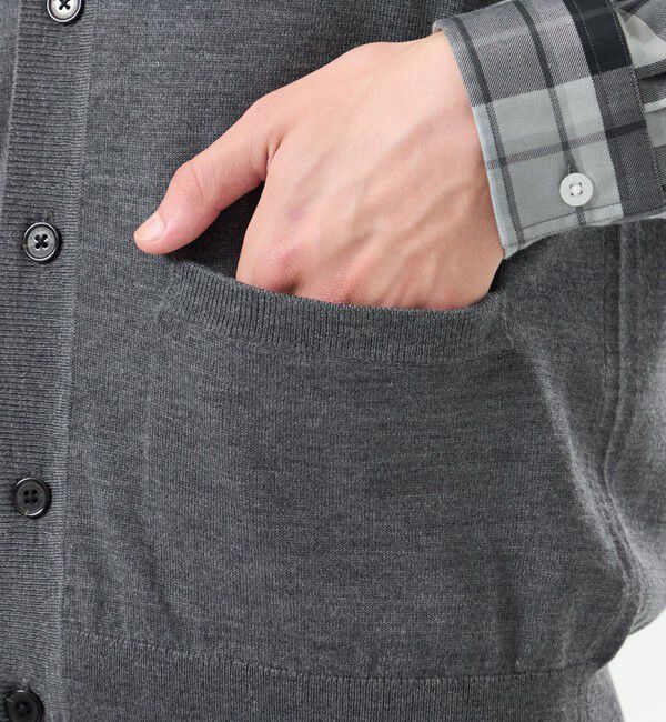 MACKINTOSH PHILOSOPHY「ハイゲージ天竺 Vネックニットベスト」|ニット・セーター|