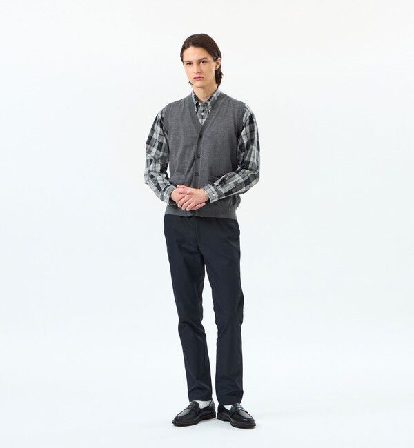 MACKINTOSH PHILOSOPHY「ハイゲージ天竺 Vネックニットベスト」|ニット・セーター|