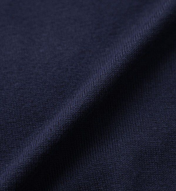 MACKINTOSH PHILOSOPHY「バッキンガムベア 綿ウール天竺 Vネックカーディガン」|ニット・セーター|