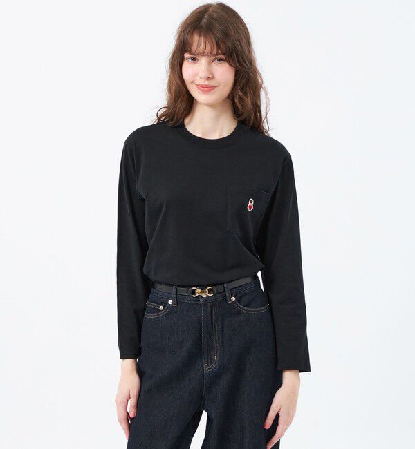 MACKINTOSH PHILOSOPHY「バッキンガムベア ポケットロンＴ」|Tシャツ・カットソー|ブラック