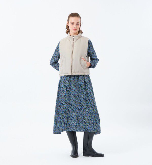 MACKINTOSH PHILOSOPHY「スタンドカラーパデットベスト」|ブルゾン・スタジャン|